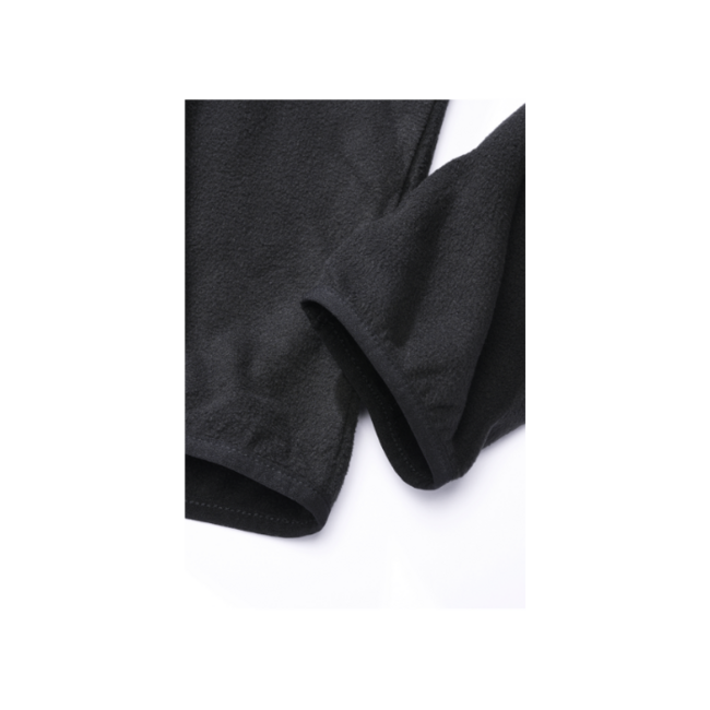 Brandit Fleece Troyer Pullover Jacket, Black