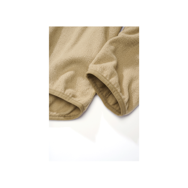 Brandit Fleece Troyer Jacket, Camel