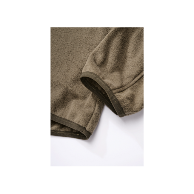 Brandit Fleece Troyer Jacket, Olive