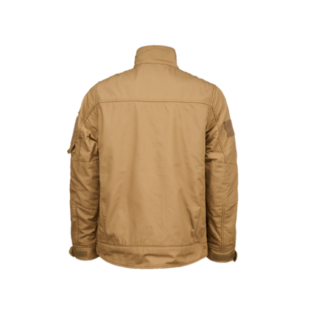 Brandit Ripstop Fleece Jacket, Camel