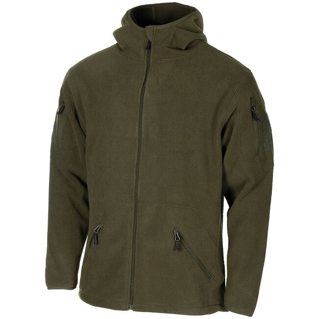 MFH Tactical Fleece Jacket, OD Green