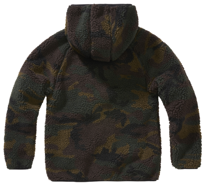 Brandit Teddy Fleece Jacket, Woodland