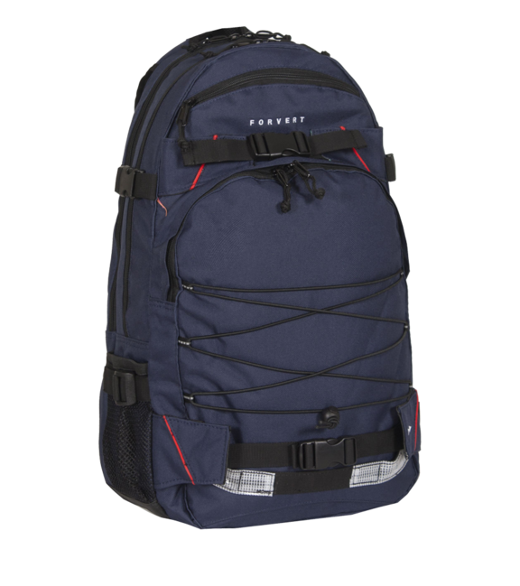 Forvert Louis Laptop Backpack 25L, Navy Blue