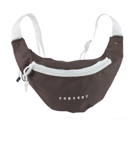 Forvert Leon Waist Bag 1L, Dark Brown