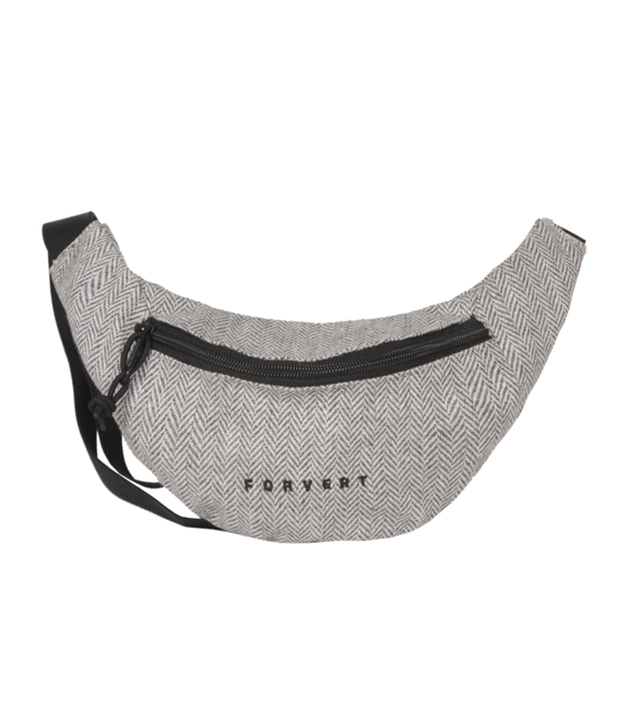 Forvert Leon Hip Bag 1L, Light Grey Flannel