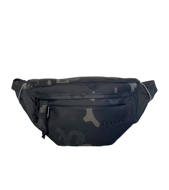 Forvert Levi Allover Waistbag 2L, Dark Camo