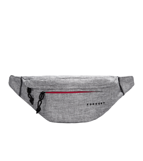 Forvert Melange Levi Waist Bag 2L, Grey Melange
