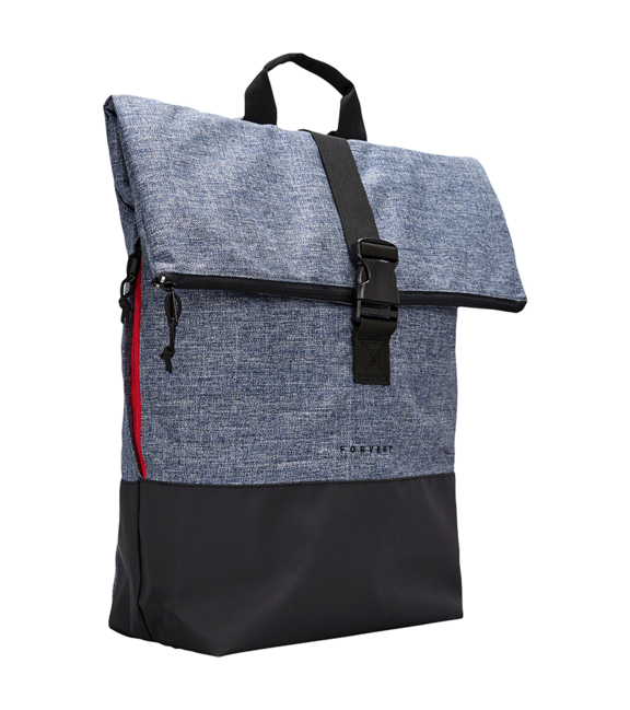 Forvert Melange Lorenz Backpack 30L, Navy Blue Melange