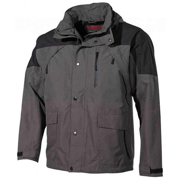 Fox High Mountain Rain Jacket, Black-Green