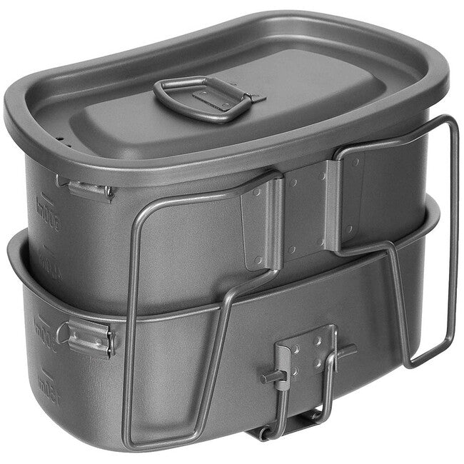 Fox Outdoor 3-Piece Cooking Set, Titanium