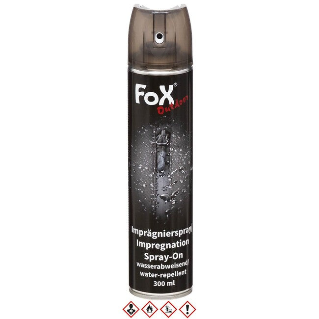 Fox Outdoor Water-Repellent Spray Impregnation, 300 ml