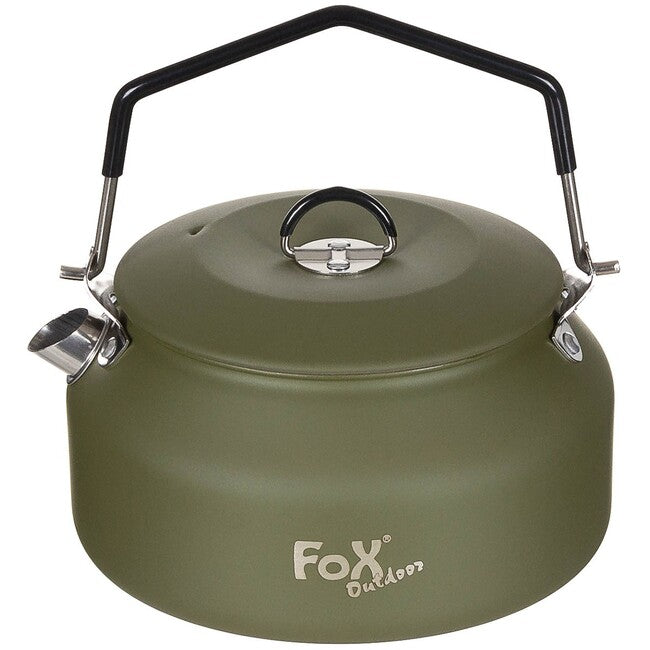 Fox Outdoor Water Bottle 1L, OD Green, Stainless Steel