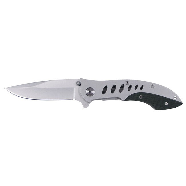 Fox Outdoor Jack Single-Hand Knife, Metal Handle