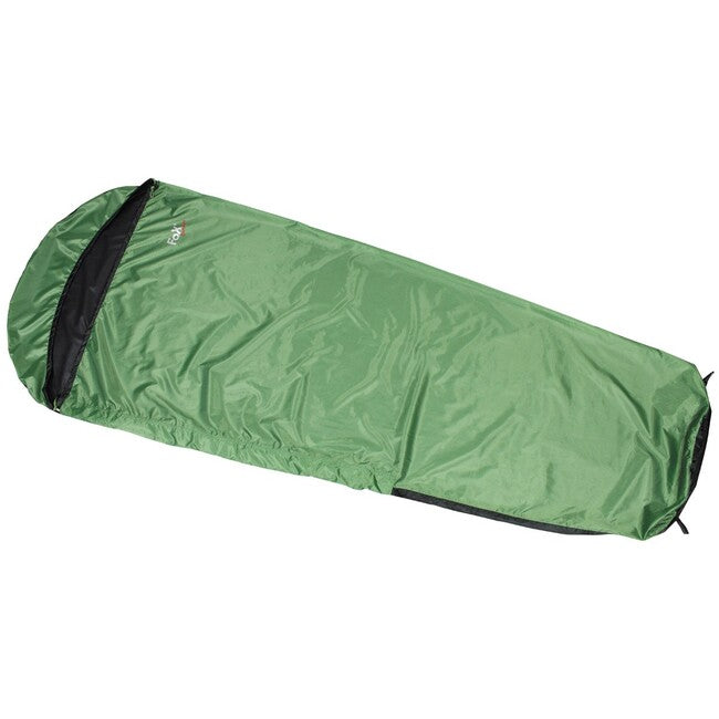 Fox Outdoor Light Sleeping Bag Cover, Waterproof, OD Green-Black