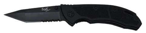 Fox Outdoor Well Folding Knife 19cm, Black