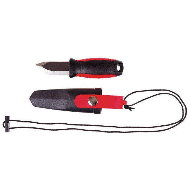Fox Outdoor Mini Outdoor Knife, Plastic Handle, with Sheath