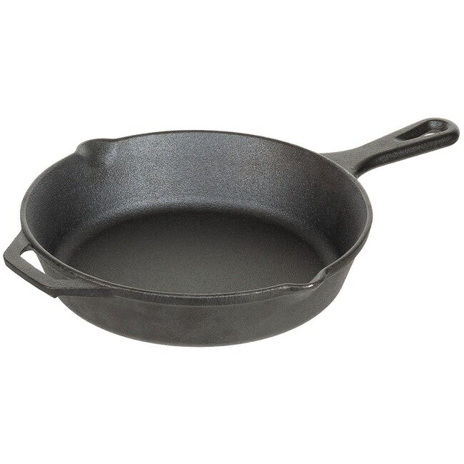 Fox Outdoor Frying Pan with Handle, Cast Iron, Diameter approx. 26 cm