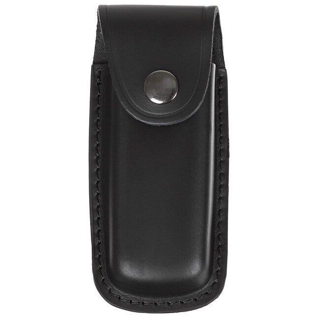 Fox Outdoor Knife Sheath, Leather, Black