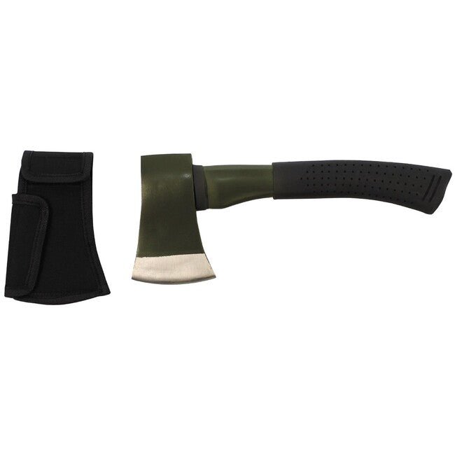 Fox Outdoor Deluxe Hatchet, Small, Glass-Laminated Handle, OD Green