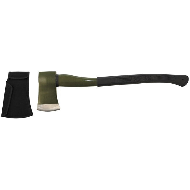 Fox Outdoor Deluxe Axe, Large, Glass-Laminated Handle, OD Green