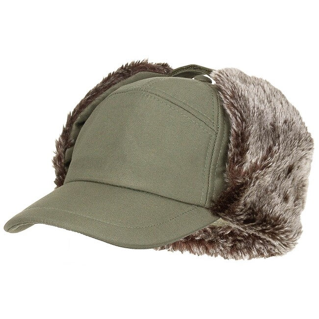 Fox Outdoor Trapper Winter Beanie, Olive Drab Green