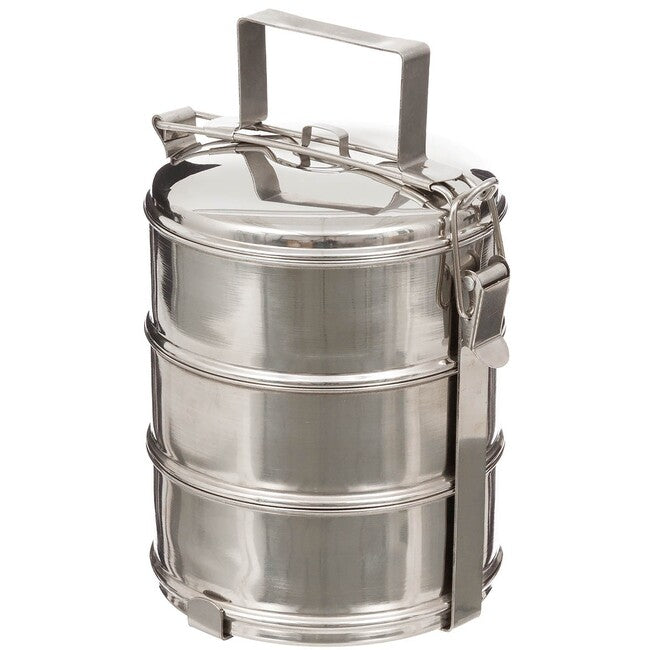 Fox Outdoor Food Container Set 3-Piece, Stainless Steel