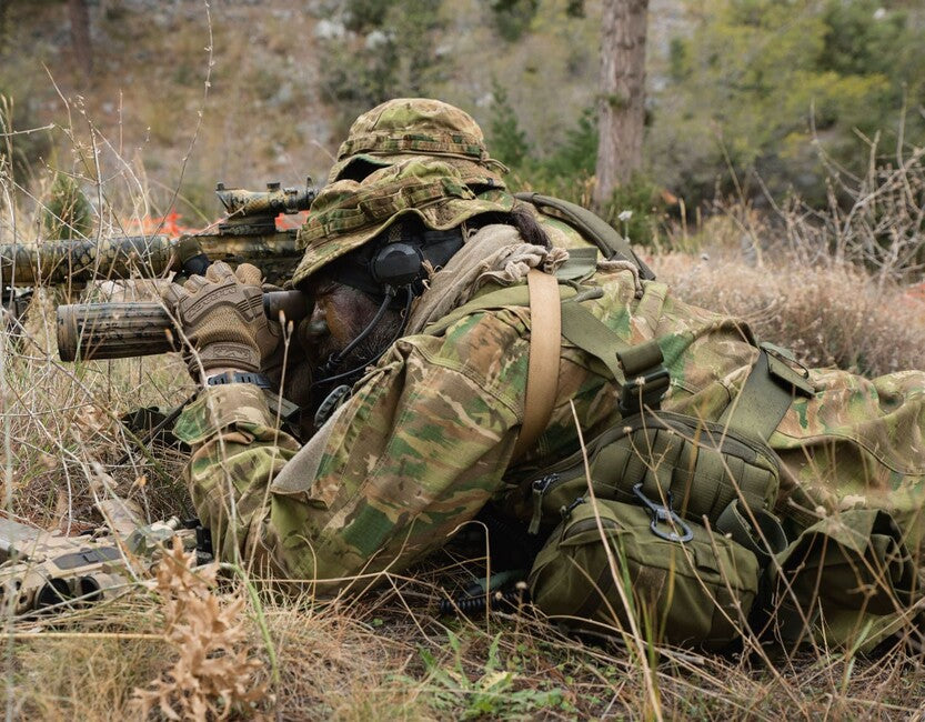 Pentagon Babylon Boonie klobuk, črna