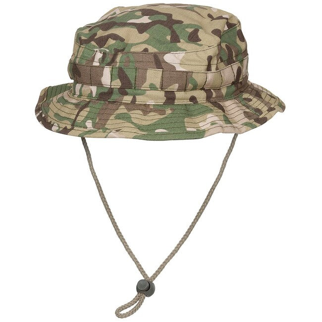 MFH GB Bush Rip-Stop Hat with Cord, Operation-Camo