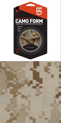Gear Aid Camo Form Masking Tape, Desert Digital