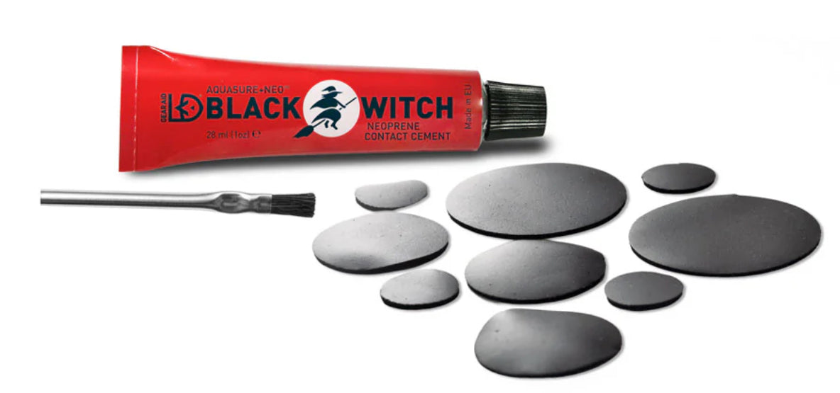 GearAid Aquasure +Neo Black Witch Neoprene Adhesive Set 28ml