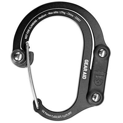 GearAid Carabiner Black M