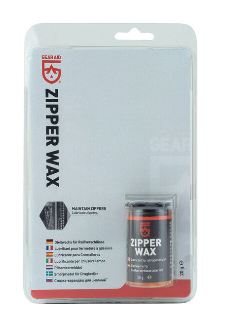 GearAid Zipper Wax Silicone Wax 20g