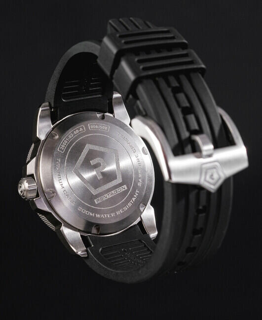 Pentagon Genesis Watch, Silver
