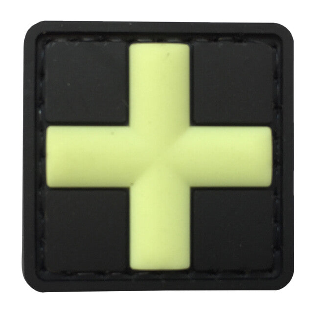 WARAGOD Glow 3D Red Cross Medic PVC Patch