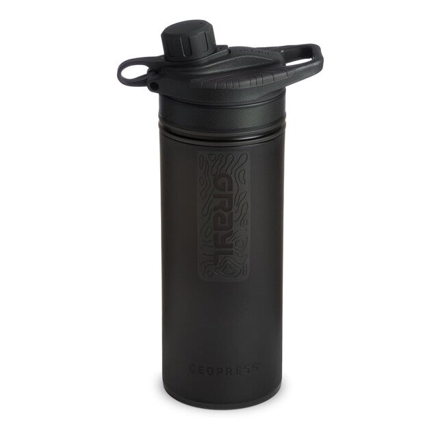 GRAYL GeoPress Purifier Water Bottle, Covert Black