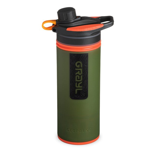 GRAYL GeoPress Purifier Water Bottle, Oasis Green
