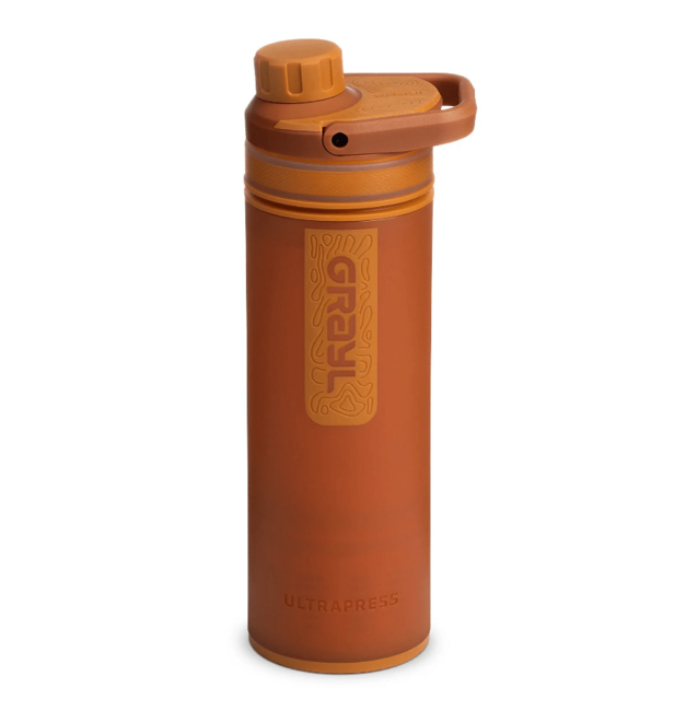 GRAYL UltraPress Water Filter Bottle 500ml, Orange
