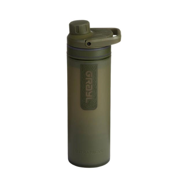 GRAYL UltraPress Water Filter Bottle 500ml, Olive
