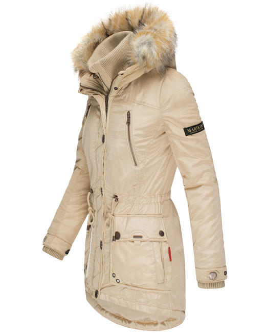 Marikoo Grinsekatze Women's Winter Hooded Jacket