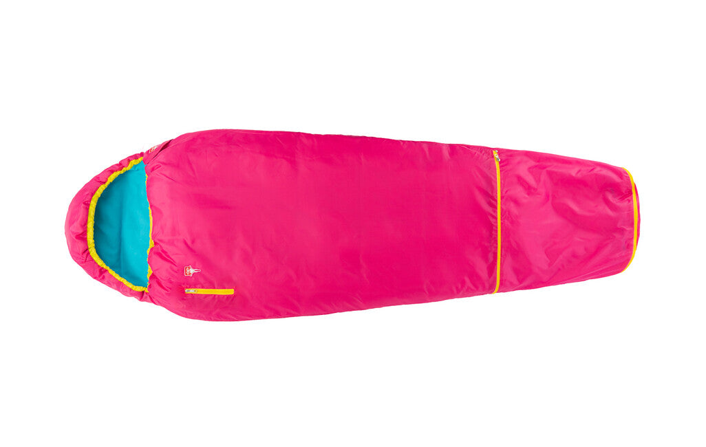 Grüezi-Bag Kids Colorful Grüezi Children's Sleeping Bag, Rose