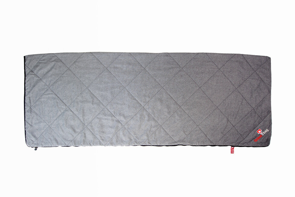 Grüezi-Bag Wellhealth Grüezi Wool Blanket, Grey