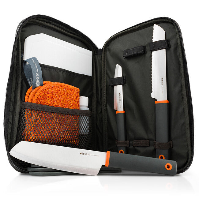 GSI Outdoors Santoku Travel Knife Set
