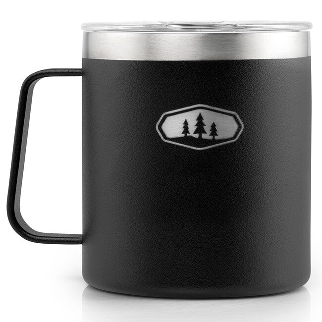 GSI Outdoors Dvojplášťový hrnček Glacier 444 ml, čierna