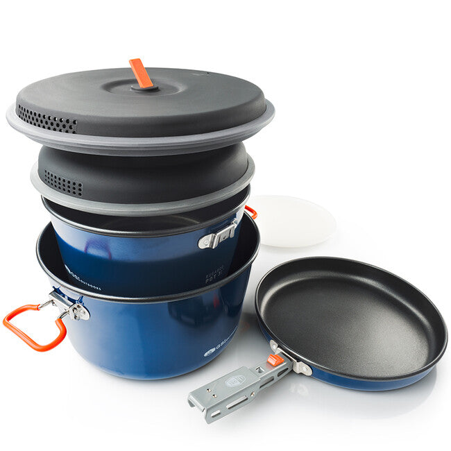 GSI Outdoors Bugaboo Base Camper Camping Cookware Set, 5 l