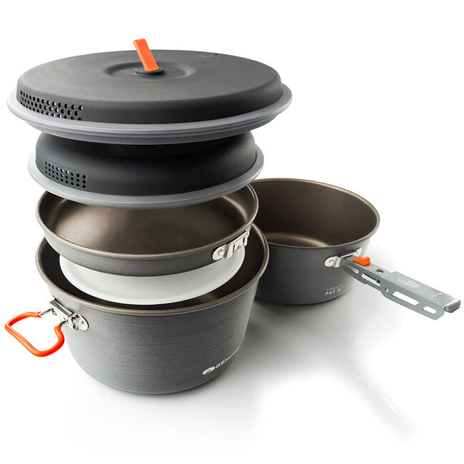 GSI Outdoors Pinnacle Base Camper Camping Cookware Set