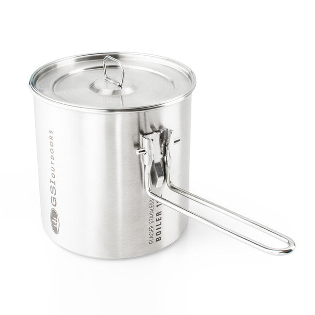GSI Outdoors Glacier Stainless Steel Pot 1.1 L