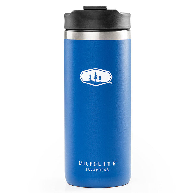 GSI Outdoors Microlite Javapress Coffee and Tea Press, 423 ml, Blue