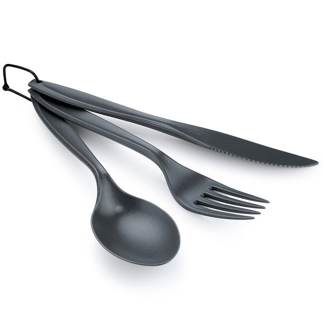 GSI Outdoors Ring Cutlery Set, Grey