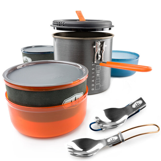 GSI Outdoors Halulite Dualist Camping Cookset, 1.8 L