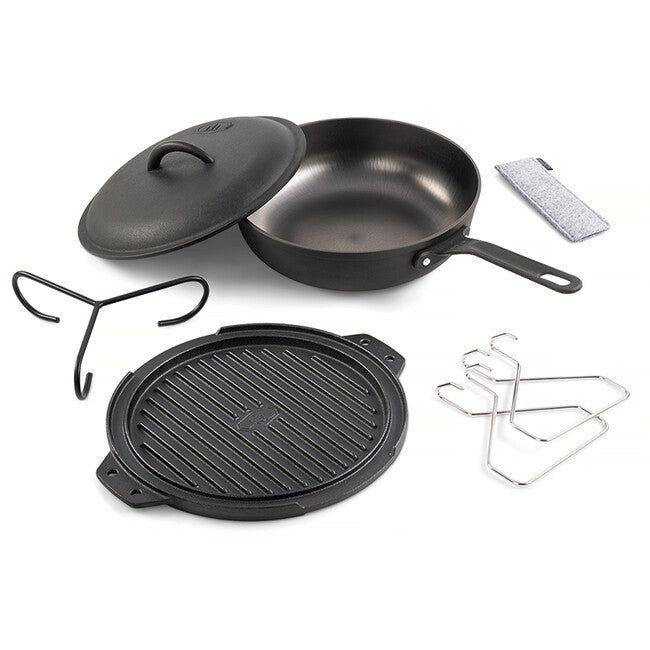 GSI Outdoors Guidecast Cast Iron Cookset 260mm